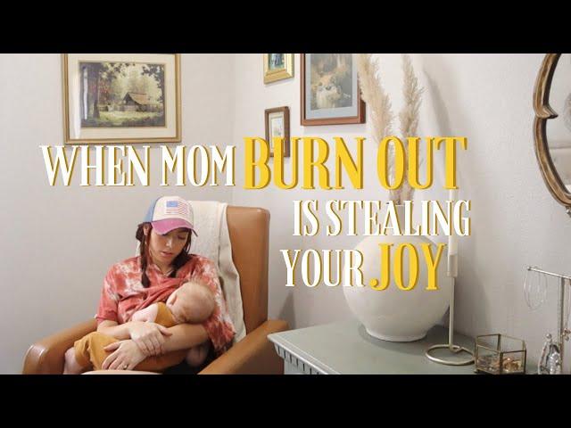 “Mom Burnout was Stealing my Joy: How Jesus Transformed my View of Motherhood!"