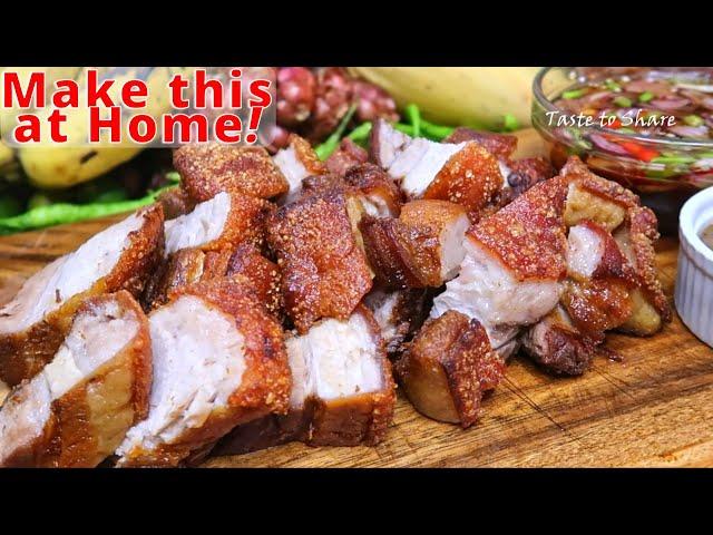 LECHON KAWALI | THE Basics OF COOKING CRISPY Pork belly & JUICY LECHON KAWALI