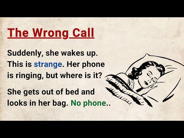 Learn English through Stories Level 3 ⭐ Wrong Number - Improve your English | English Audio Podcast