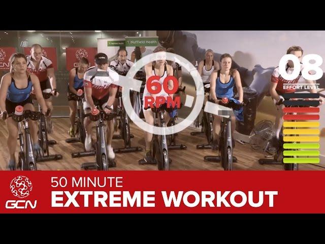 Extreme Fat Burning Workout - 50 Minute Indoor Cycling Class