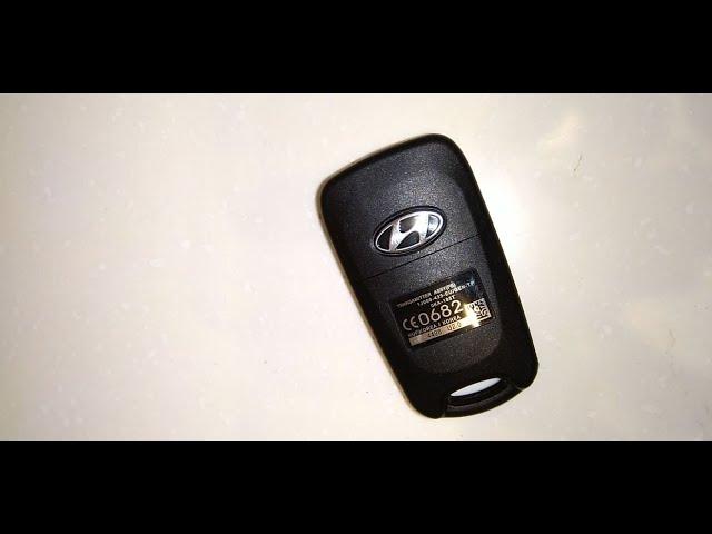Замена корпуса ключа зажигания Hyundai Solaris