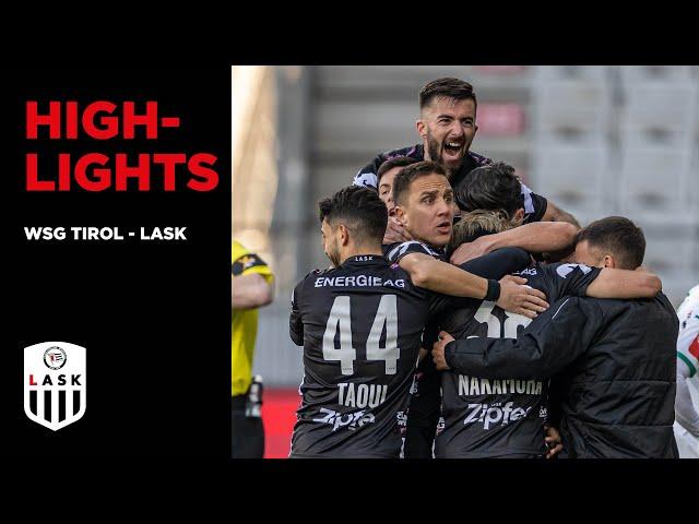 Später 3:2-Sieg in Tirol | HIGHLIGHTS - WSG Tirol vs. LASK