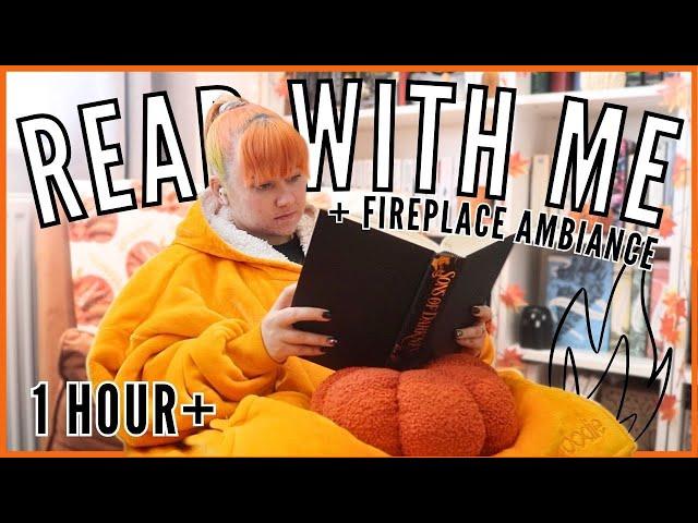 Relax & Read With Me | Fireplace Ambience