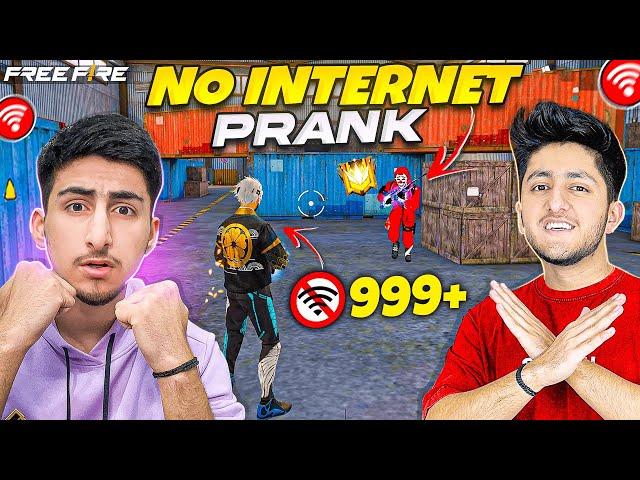 No Internet Prank With AS Gaming In Lone WolfIs Soo Funny- Free Fire India