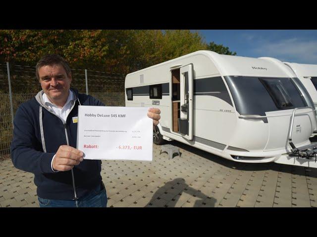  UNVERKAUFTE 2023er CAMPER JETZT FAST GESCHENKT. HOBBY DELUXE 545 KMF mit krassen Rabatten WERBUNG