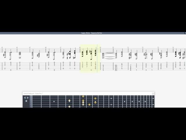 Lopez, Victor - Susurros Del Ser GUITAR 1 TAB