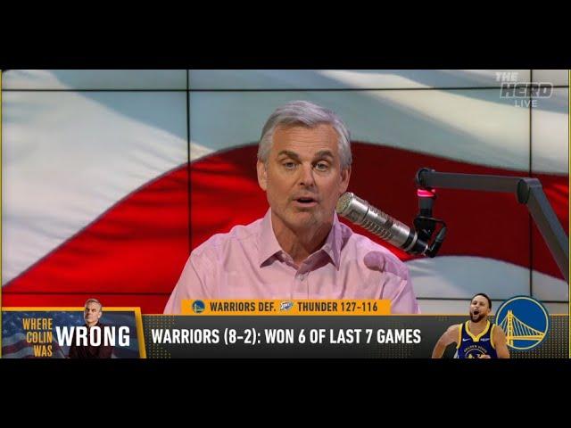 THE HERD | Colin Cowherd Admits He Was WRONG About The Golden State Warriors, They Are ELITE | NBA