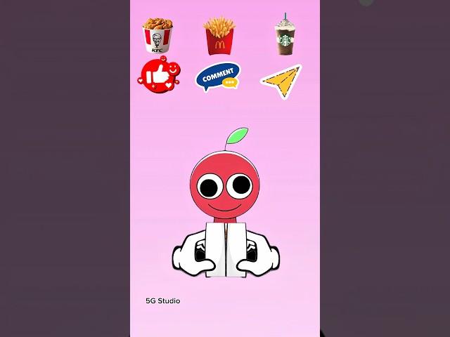 Sprunki OC Apple phase 4 guess the correct one? #sprunki #incredibox #animation #trending