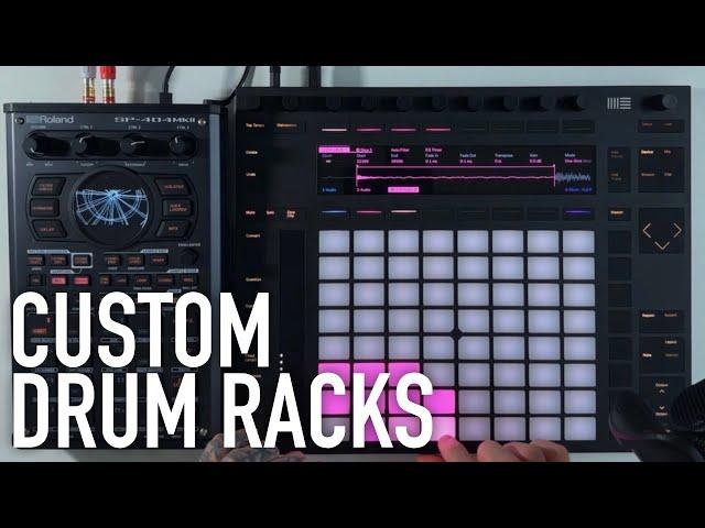 Create Custom Drum Racks From Breaks With FX Ableton - NervousCook$