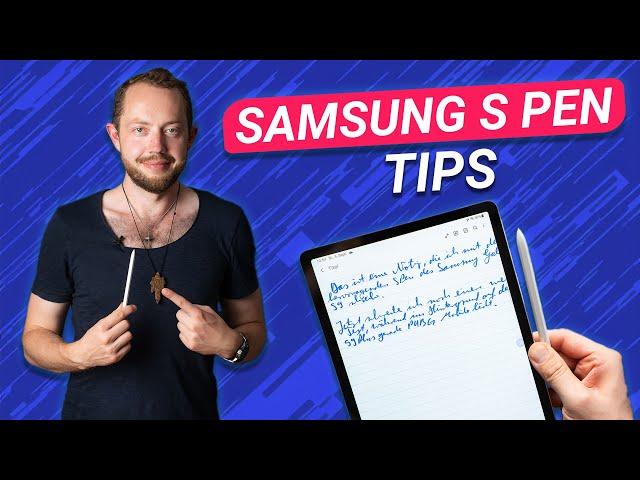 Samsung Galaxy Tab S9: All S Pen Features & Tips Explained