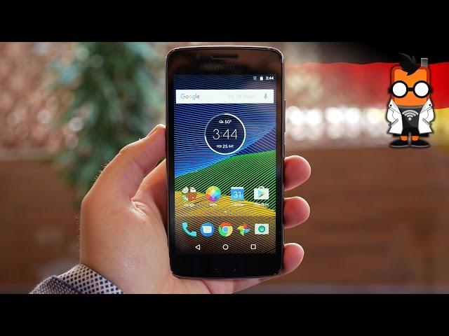 Lenovo Moto G5 Hands On - erster Eindruck  [deutsch - German]