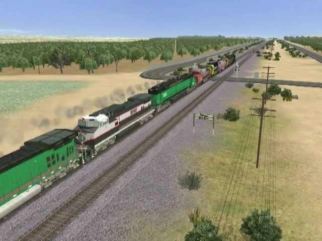 Absolutely Ridiculous!! 70 unit power move in Trainz 12