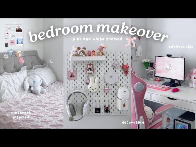 Cozy & Minimalist Room Makeover! * 𖦹°‧ New Decor, Pinterest Inspired, Cleaning & Organizing