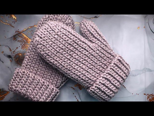  NO ONE WILL BELIEVE that they are crocheted!!! The warmest DIY mittens