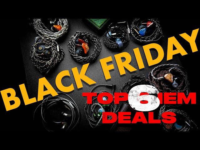 BLACK FRIDAY!! MY FAVORITE IEM AND DAC DEALS!!