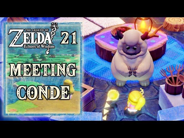 Zelda Echoes of Wisdom - Meeting Conde on Hebra Mountain - Walkthrough Part 21