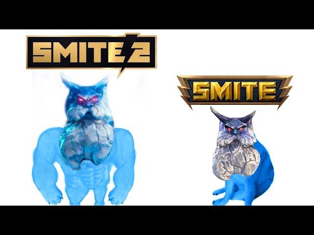 Smite 1 Ymir VS. Smite 2 Ymir