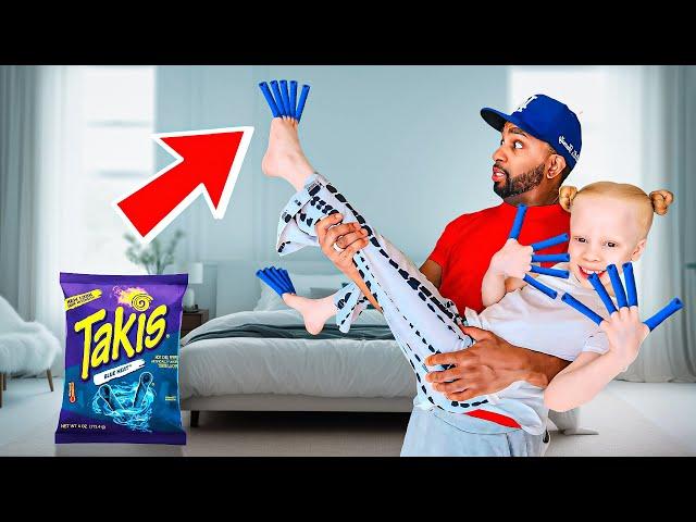 DAUGHTER Does WEIRD Things With TAKIS | D.C.’s Family