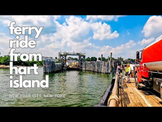 Ferry Ride from Hart Island to City Island | NYC