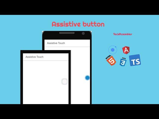 Ionic 5 - 20 Gesture | iPhone Assistive button