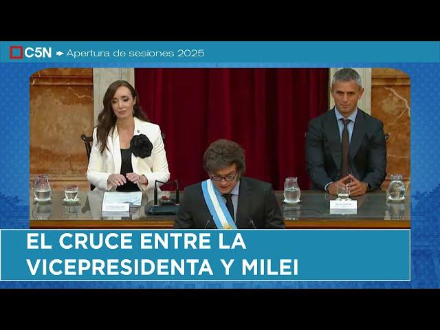 "NO TE APURES": MILEI cruzó a VICTORIA VILLARRUEL en el final de su DISCURSO