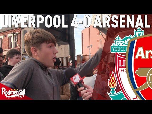 'Mane Is Still The Best!' | Liverpool v Arsenal 4-0 | #LFC Fan Cam