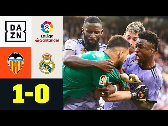 Rassismus-Eklat um Vini Jr.! Hitzige Partie im Mestalla: Valencia - Real Madrid | LaLiga | DAZN