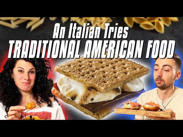 An Italian Tries TRADITIONAL American Food