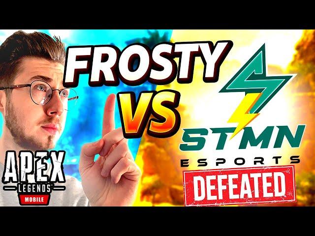 FrostyMate VS STMN Esports & @KaroGamingYT Apex Legends Mobile Gameplay *WIN!*