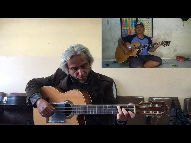 Garri Pat & Alip Ba Ta -Eric Clapton  - Wonderful Tonight-fingerstyle guitar collaboration COVER