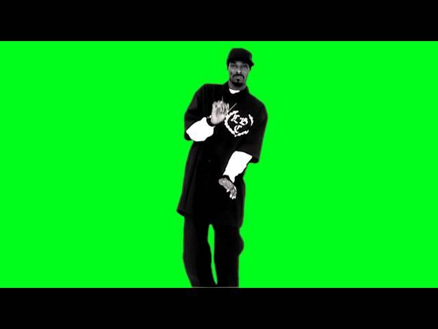 Snoop Dogg 'Drop It Like It's Hot' Dance Greenscreen HD Footage With 'Smoke Weed Everyday' Sound