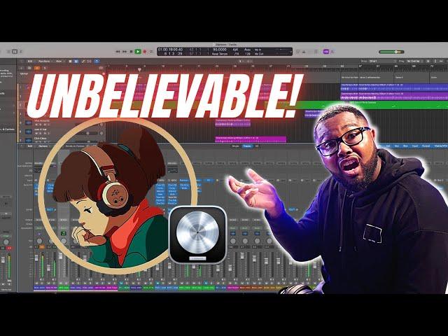 UNBELIEVABLE! Make FIRE LoFi Beats using LOGIC PRO STOCK PLUGINS!