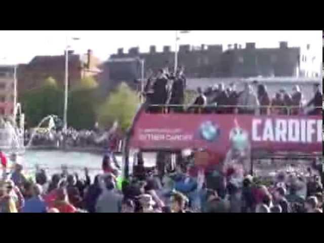 Cardiff City Championship Winners Celebrations