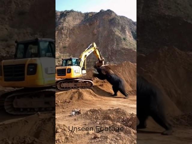 Excavator operator never forget this Day #youtubeshorts #shorts #shortvideos #excavator #bear