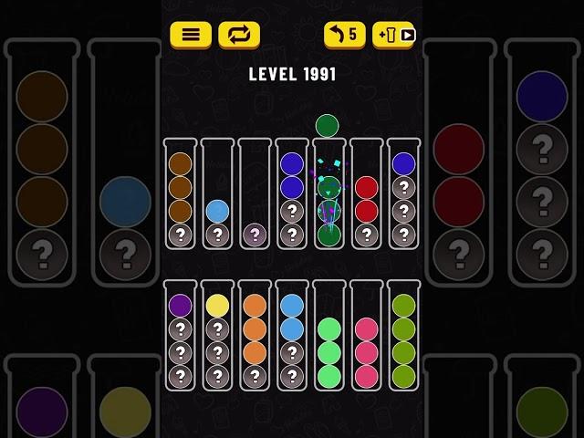 Ball Sort Level 1991