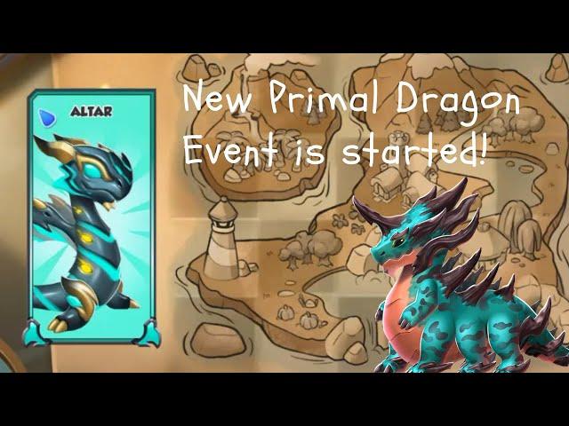 Begin Blue Seraph and Manus horn PRIMAL DRAGON EVENT | Hatching MARKET DRAGON |