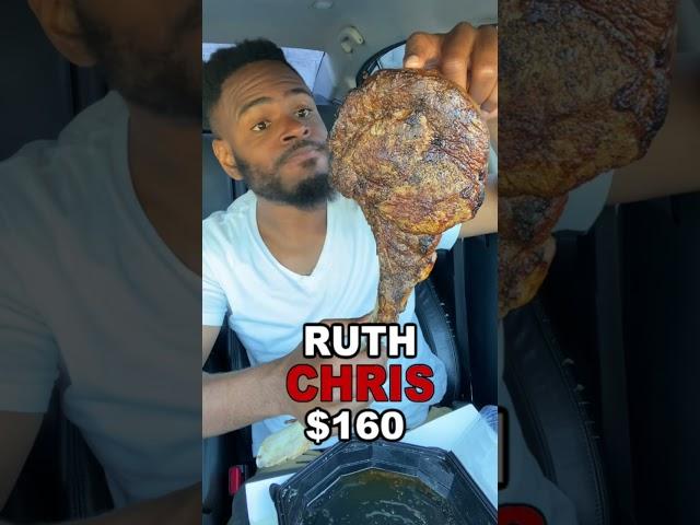 Eating $400‼️ WORTH of Tomahwak Steaks(6.5lbs) #fyp #entertainment #shorts