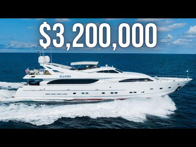 Touring a $3,200,000 SuperYacht | Custom Line 112 Super Yacht Walkthrough