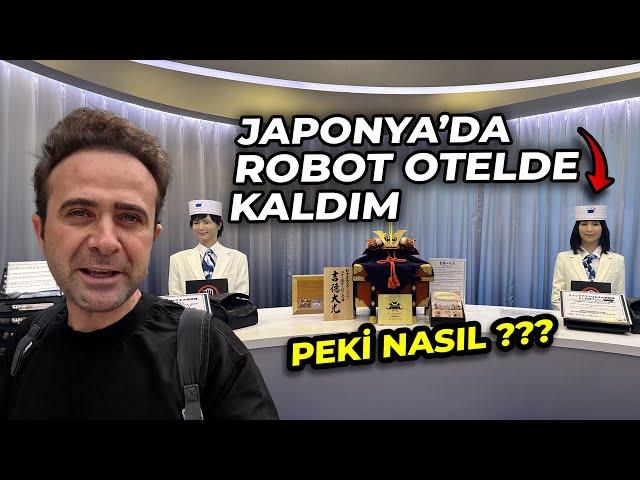 I Stayed in a ROBOT HOTEL in Japan - My First Day in TOKYO