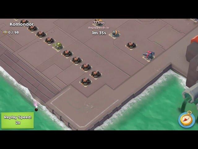 Komondor | Operation Foxtrot | Boom Beach | Zookas solo