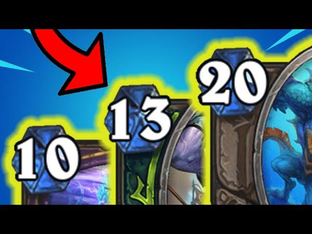 Can you beat Hearthstone only using 10+ Mana Cards?