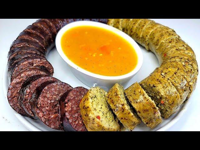 Guyanese black & white pudding/blood pudding | recipe