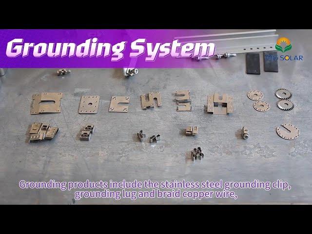 MG Solar Grounding Accessories