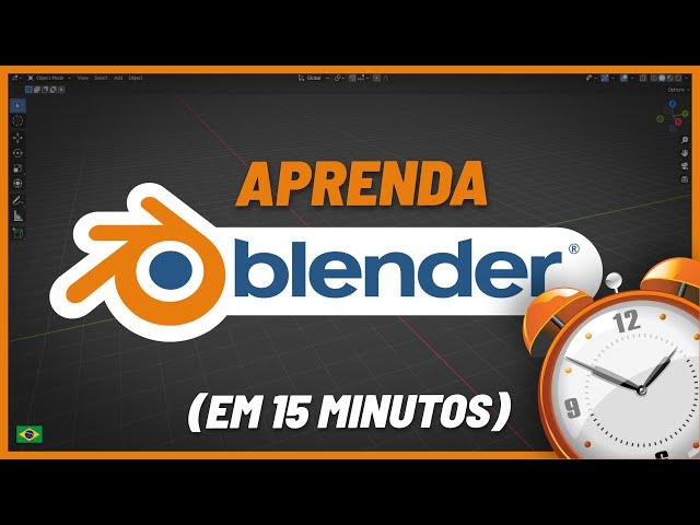 Como começar no Blender 3D | Tutorial (em Português) para iniciantes