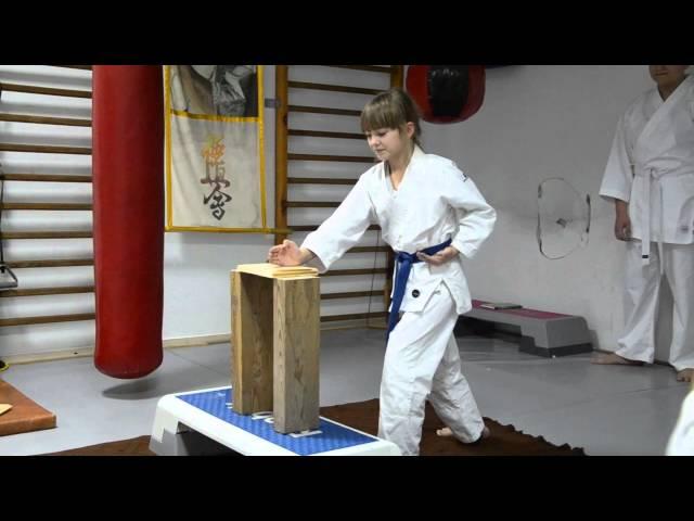 Trening -karate.