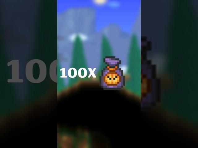 1 VS 10 VS 100 МЕШОЧКОВ С ЛАКОМСТВАМИ В TERRARIA #terraria #террария #guide #гайд #ивент #хэллоуин