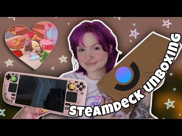 unboxing & modding my first steam deck