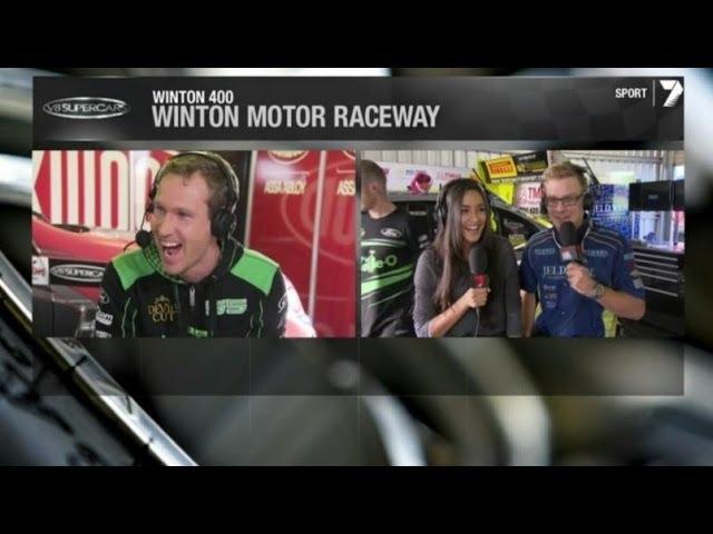 2014 V8 Supercars - Winton - V8Xtra - David Reynolds Interview with Jack Perkins & Tahan