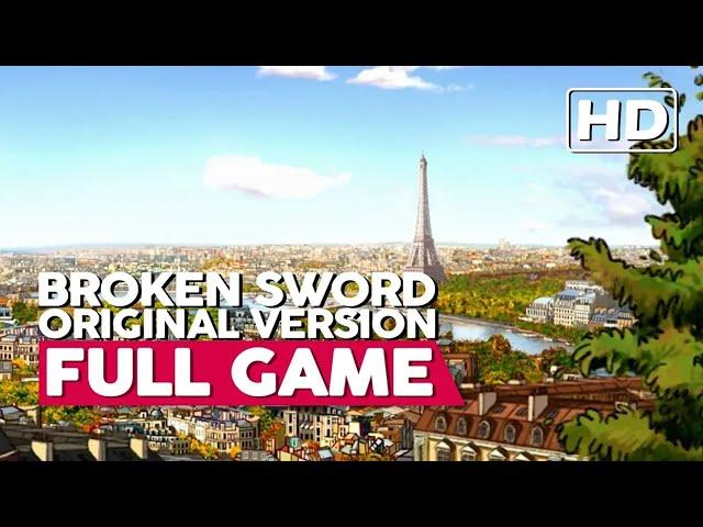 Broken Sword (Original Game) | Full Game Walkthrough | PC HD | No Commentary