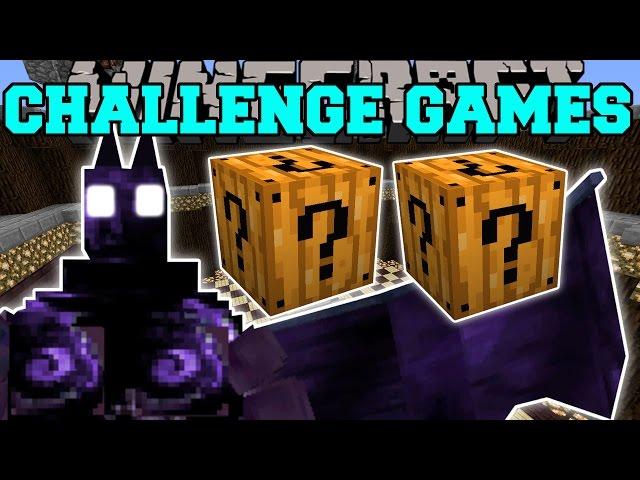 Minecraft: DARK OPAL DEMON CHALLENGE GAMES - Lucky Block Mod - Modded Mini-Game